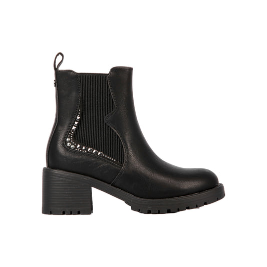 Studs Side Half Boot - 5 CM