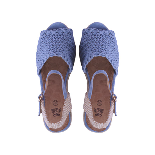 Comfy Sandal with Wedge Heels