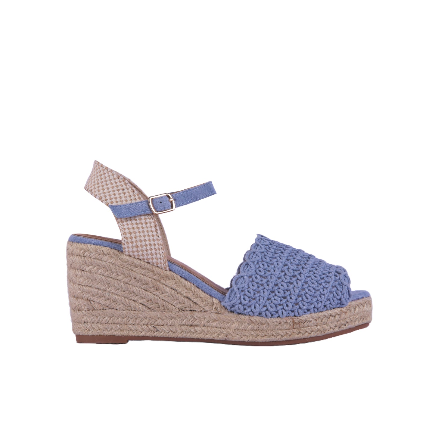 Comfy Sandal with Wedge Heels