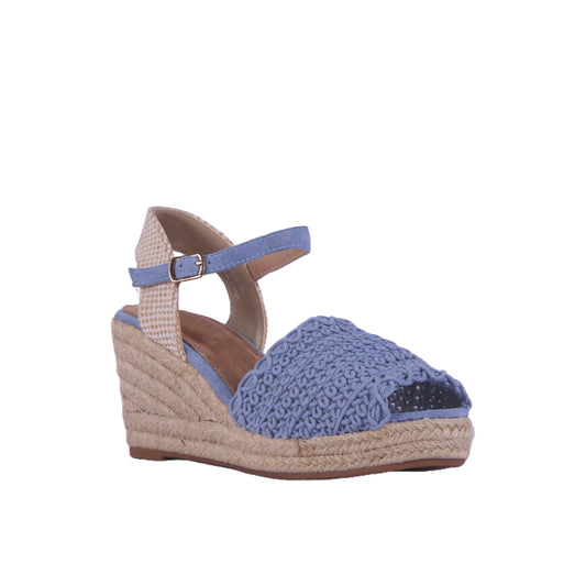 Comfy Sandal with Wedge Heels