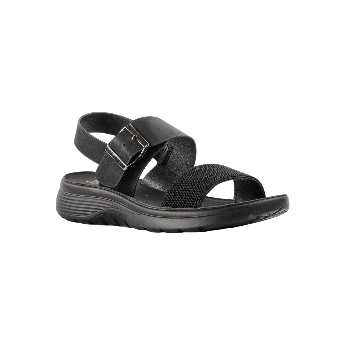 Upper Wide Buckle Sandal