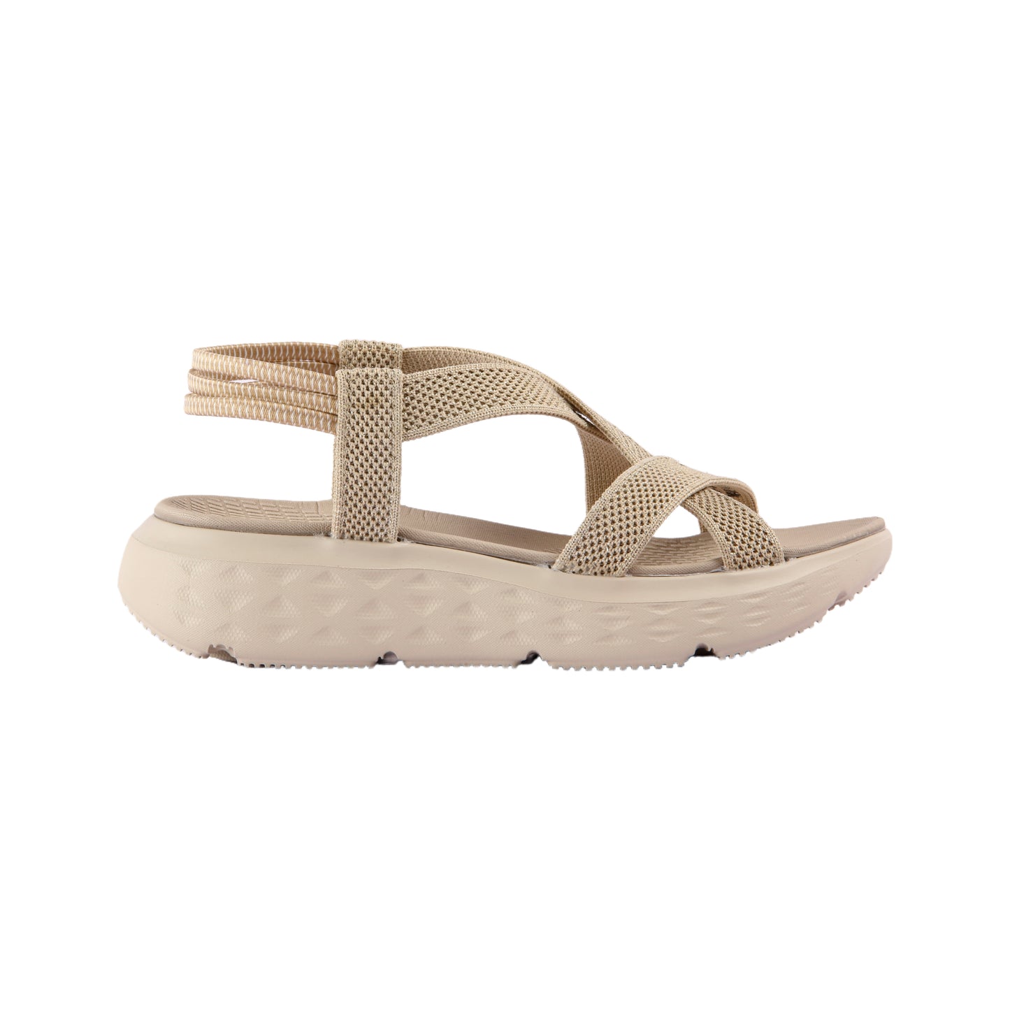 Elastic Ankle Criss Cross Sandal