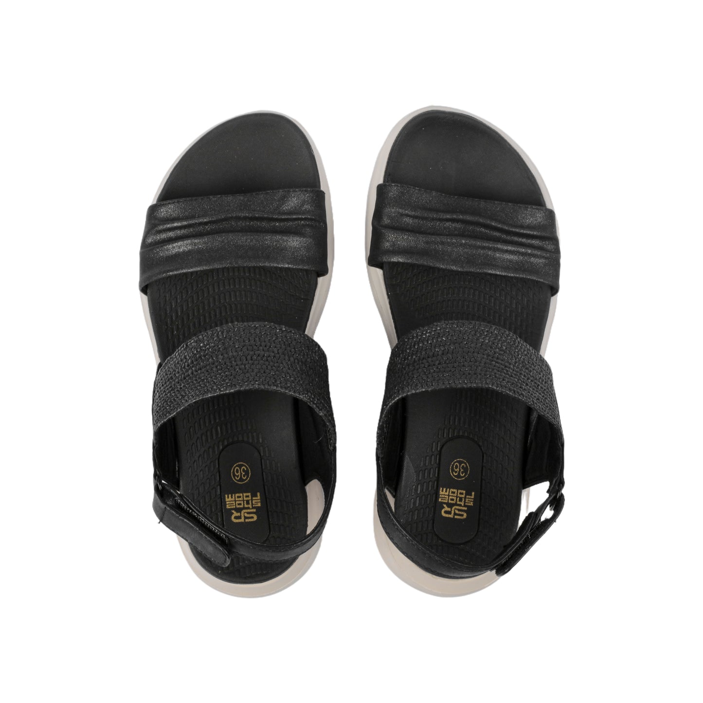 Comfy Sandal with Hook & Loop