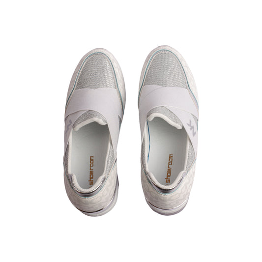 Shiny Slip-on Sneakers