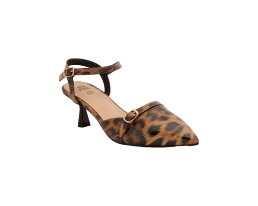 Pointed Toe Slingback High Heels