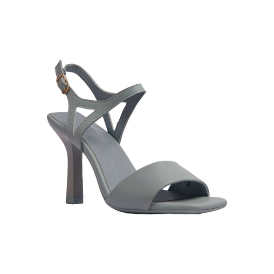 Ankle Buckle Heeled Sandal