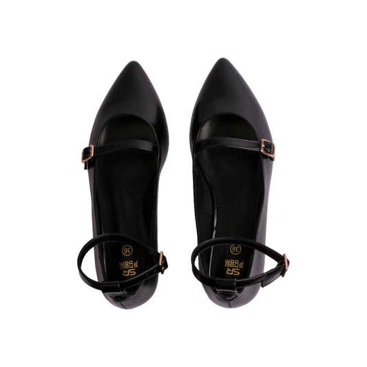 Ankle Buckle Strap Flat Shoes