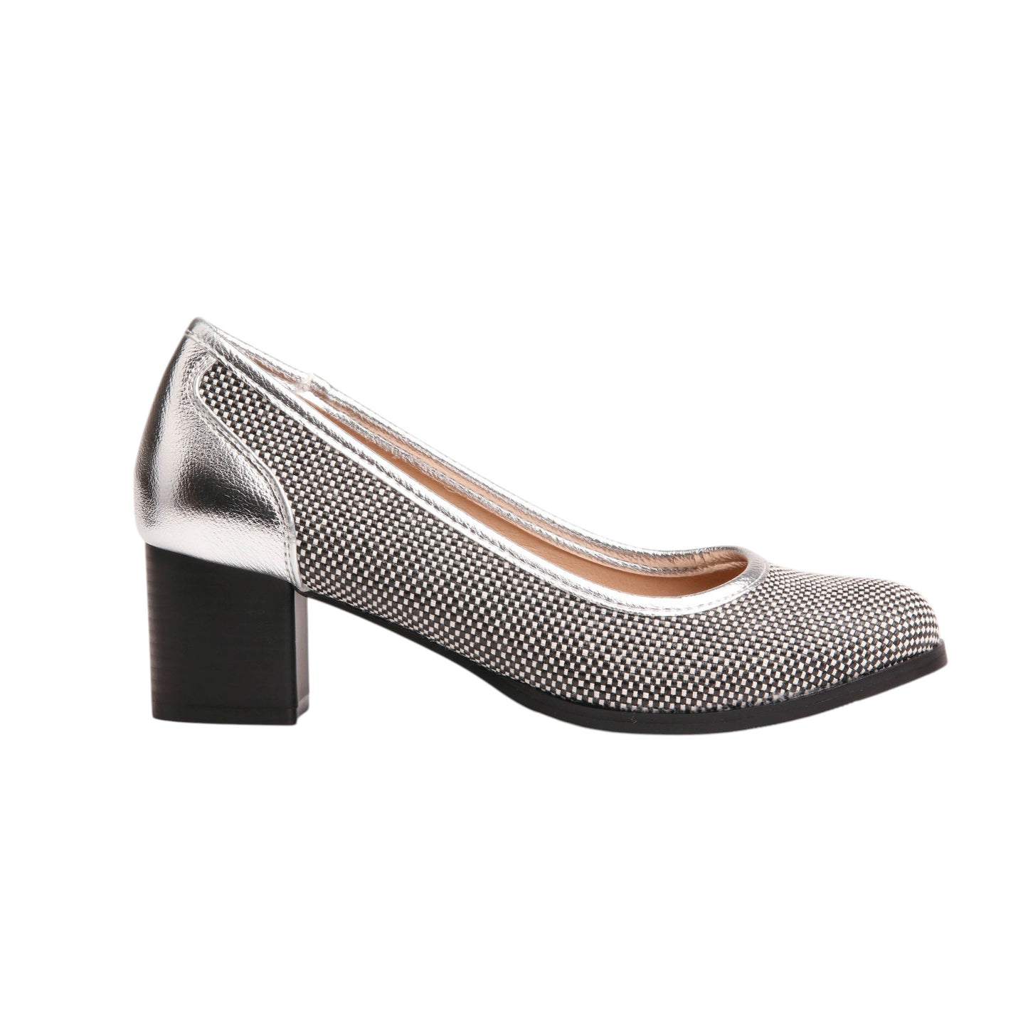 Block Heel Soiree Pumps