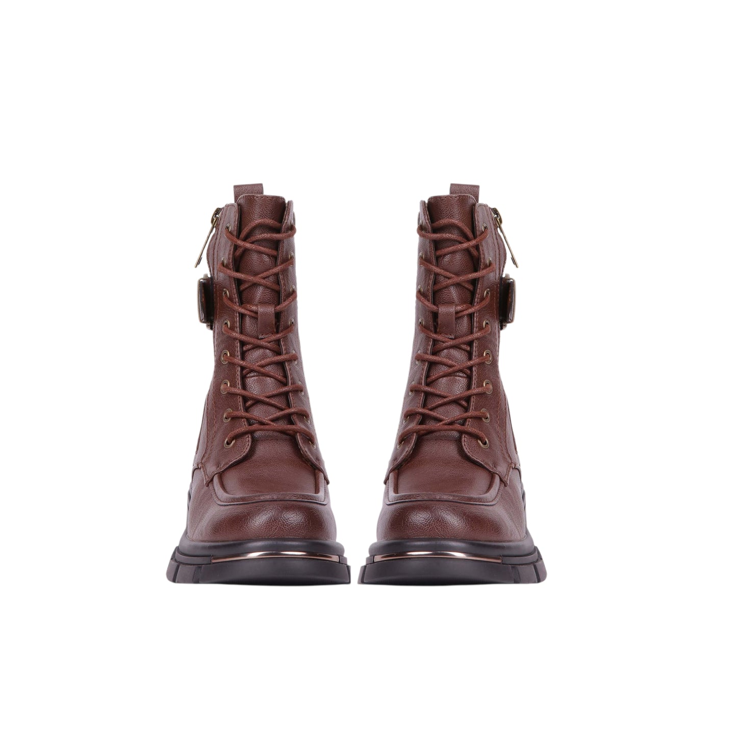 Side Zipper Half Boot - 3 CM