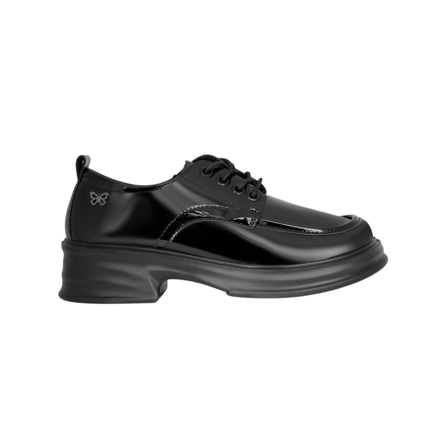 Patent Leather Lace-up Loafer