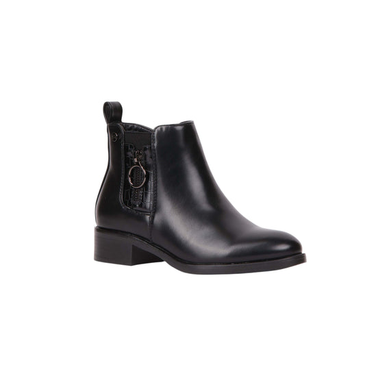 Stylish Leather Ankle Boot