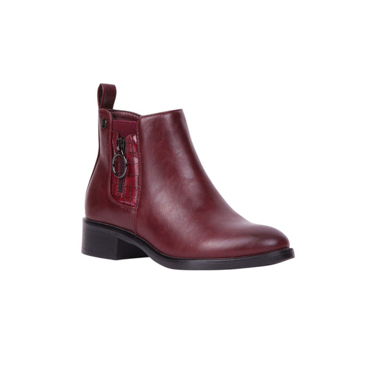Stylish Leather Ankle Boot