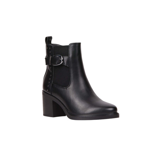 Side Buckle Ankle Boot