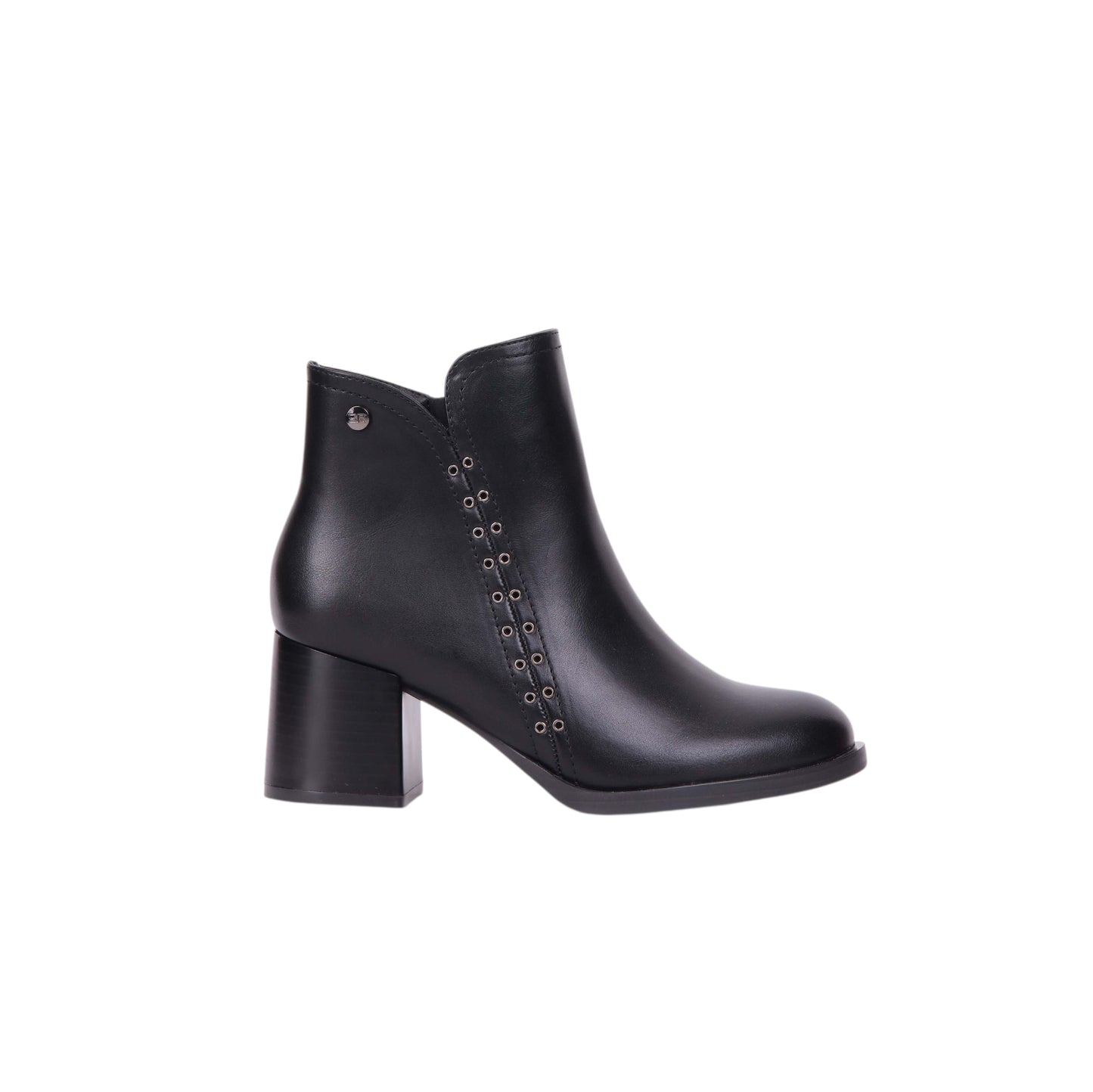 Side Studs Ankle Boot - 5 CM