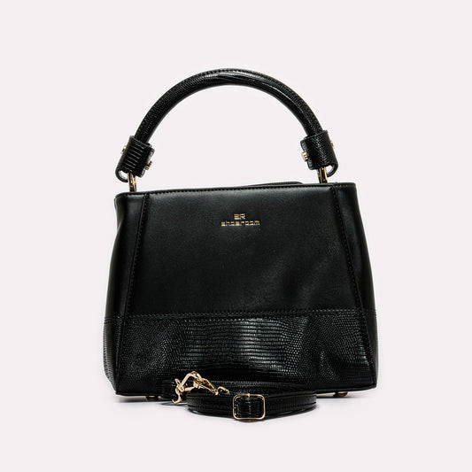 حقيبة يد بسحاب خلفي ومقبض طويل