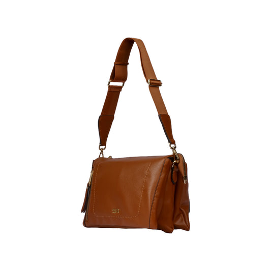 حقيبة كروس بودي بسحاب جانبي