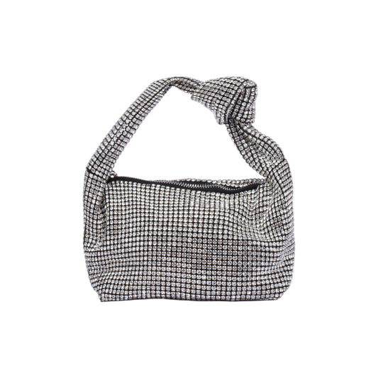 حقيبة سهرة صغيرة مرصعة بالكامل بأحجار الراين