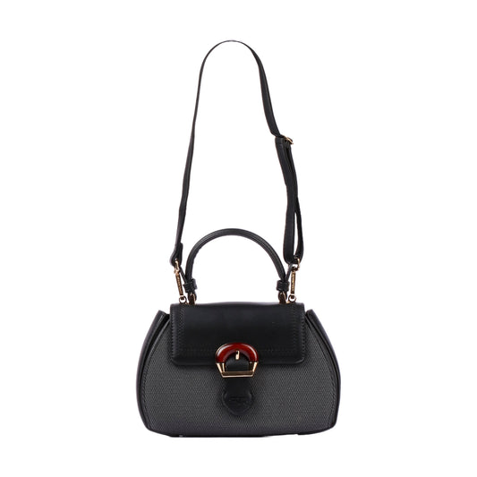 Front Buckle Handbag with Strap