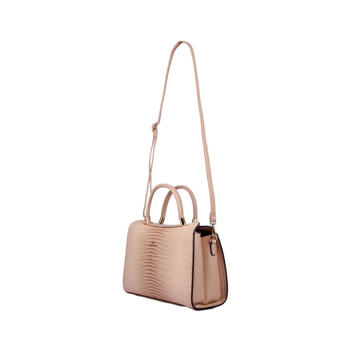 Structured Handbag with Strap