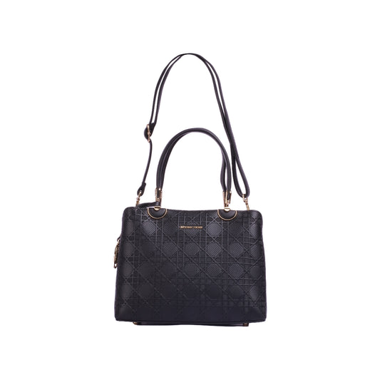 Structured Leather Handbag