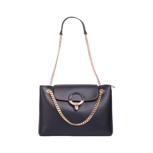 Twist Lock Shoulder Bag