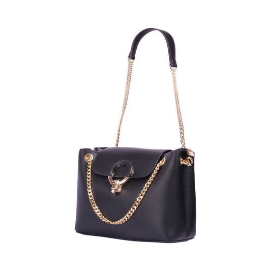 Twist Lock Shoulder Bag