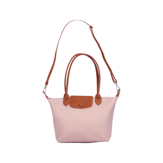 Soft Leather Handbag with Strap