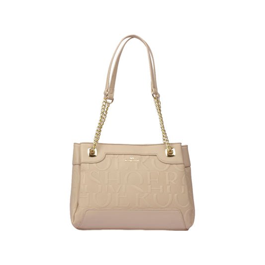 Elegant Shoulder Bag with Chain Handle