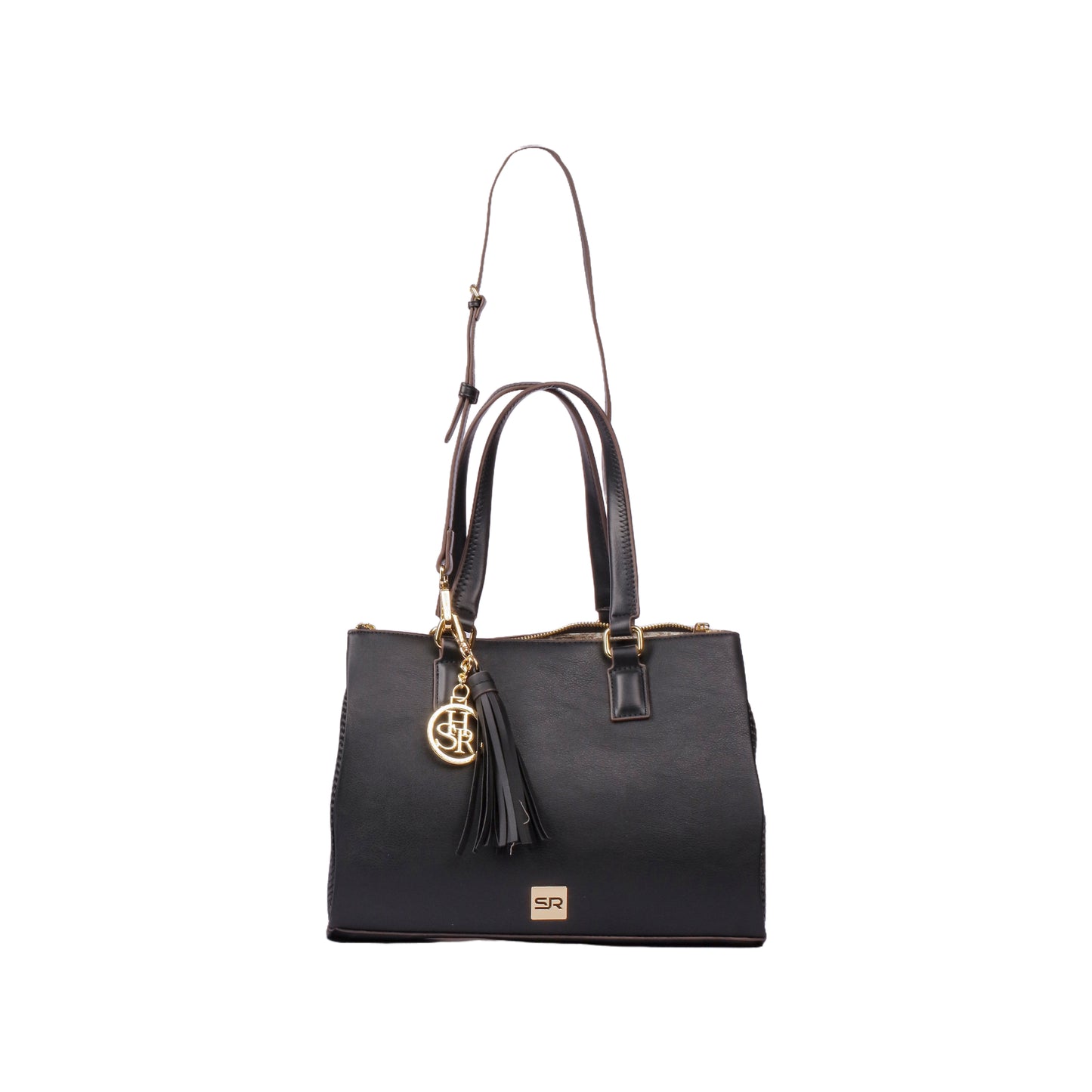 Plain Structured Handbag