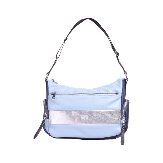 Side Zipper Pockets Cross-Body Bag