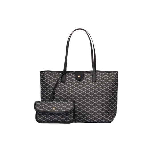 Flocked Shoulder Bag