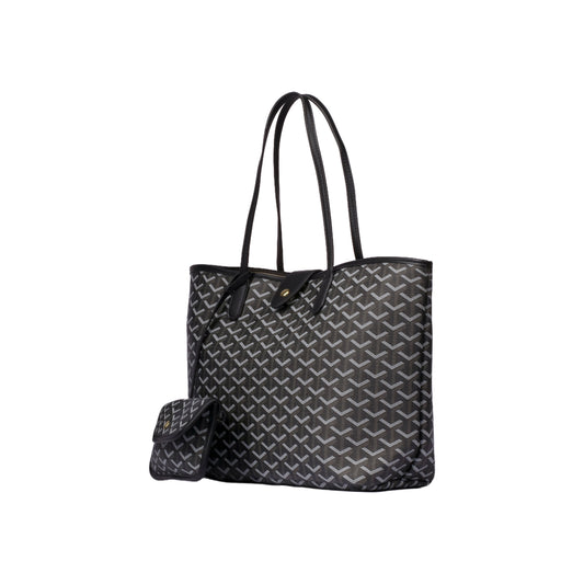 Flocked Shoulder Bag