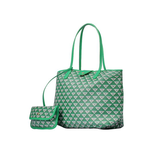 Casual Printed Leather Handbag