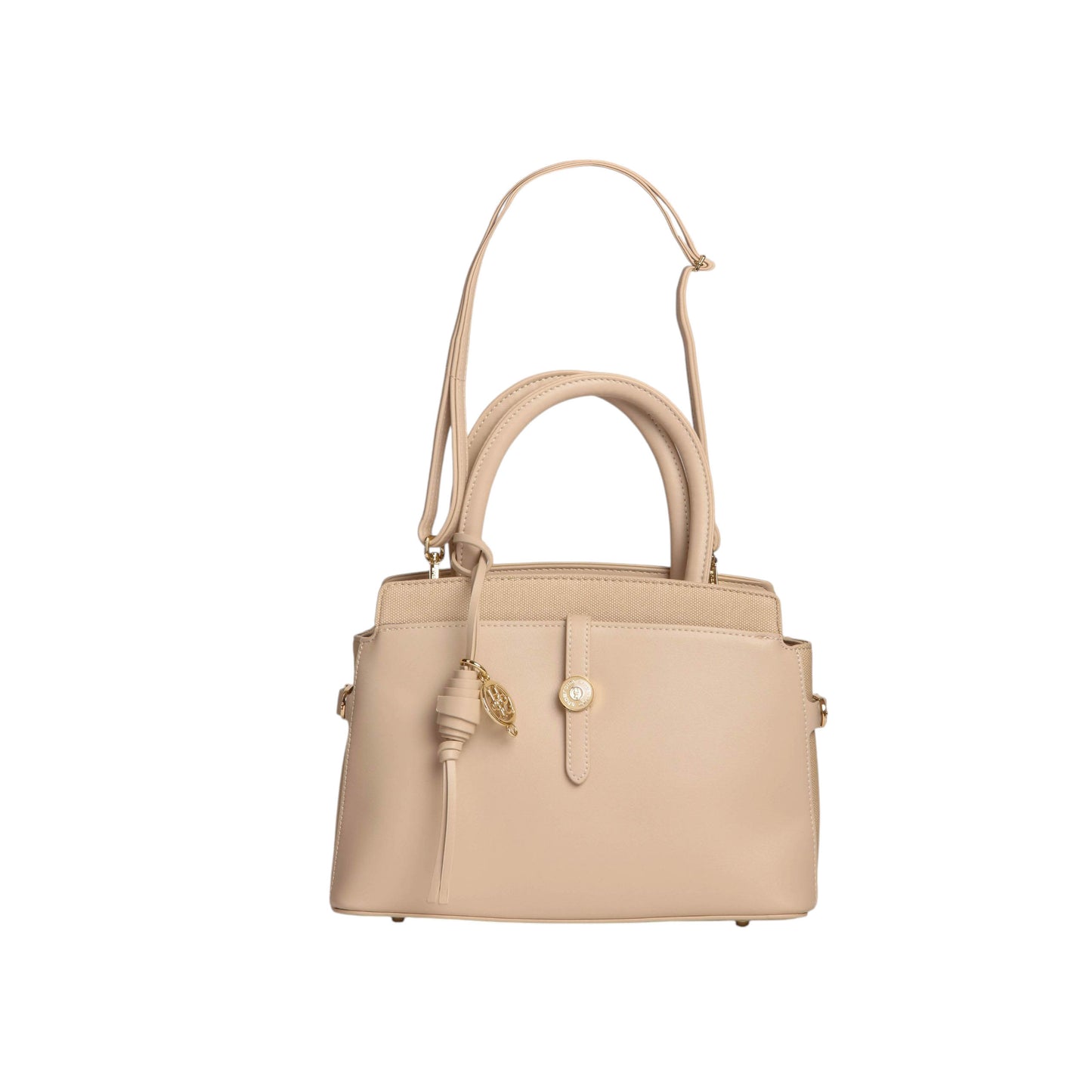 Soft Leather Handbag with Strap