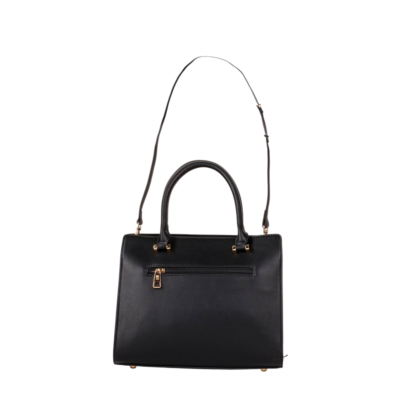 Leather Handbag with Medal