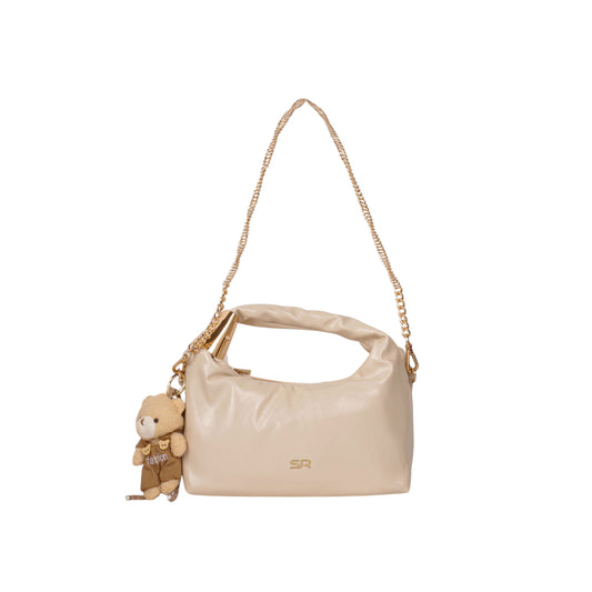 Casual Patent Leather Mini Bag with Chain