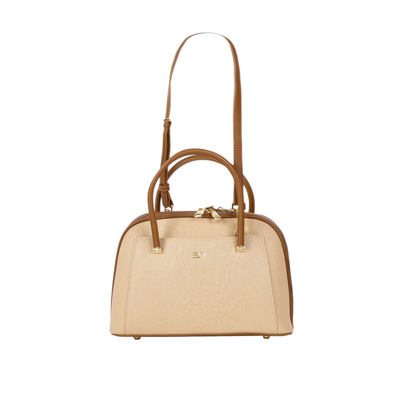 Round Zipper Hand Bag