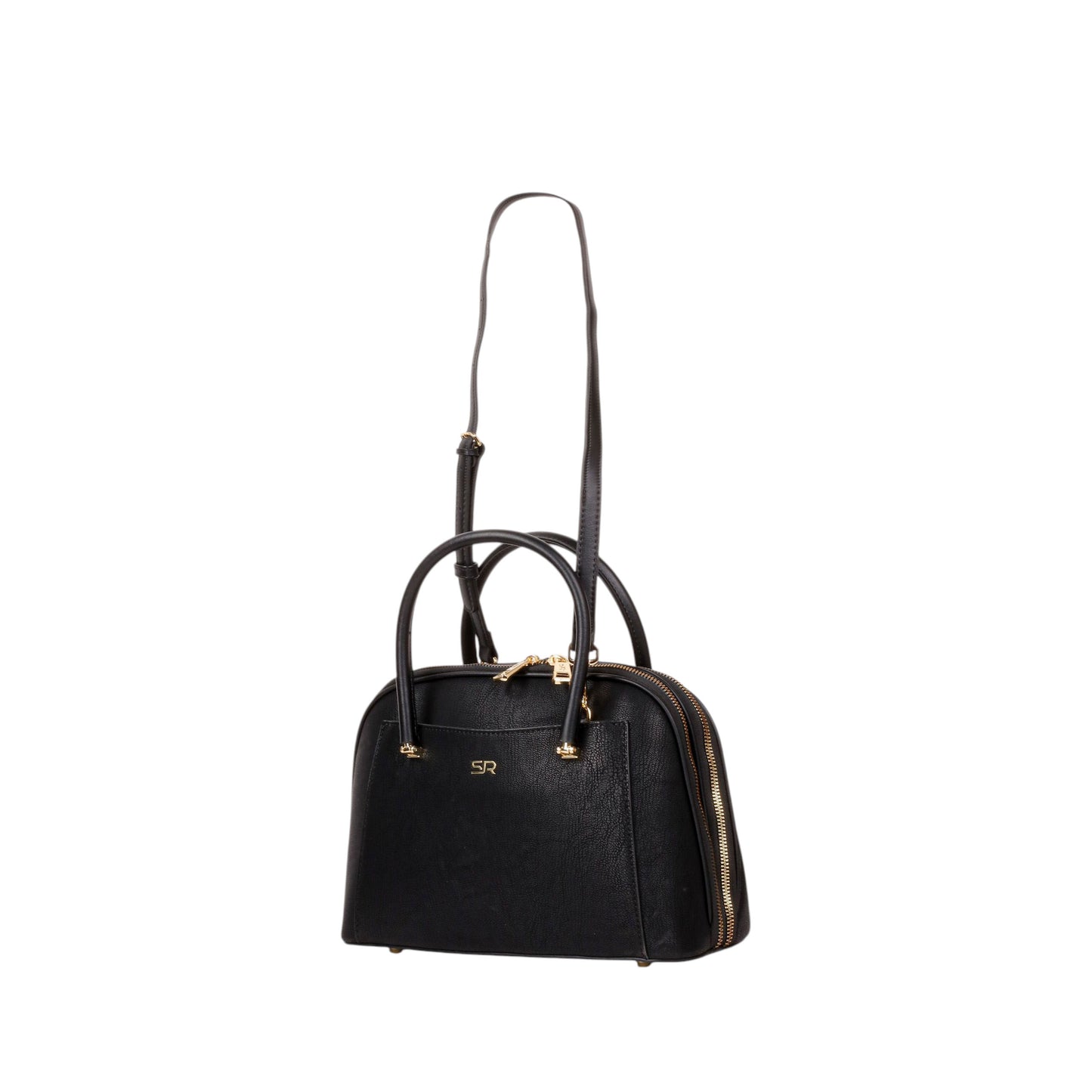 Round Zipper Hand Bag