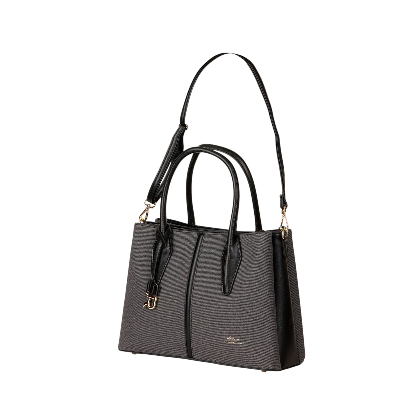 Textured Leather Handbag