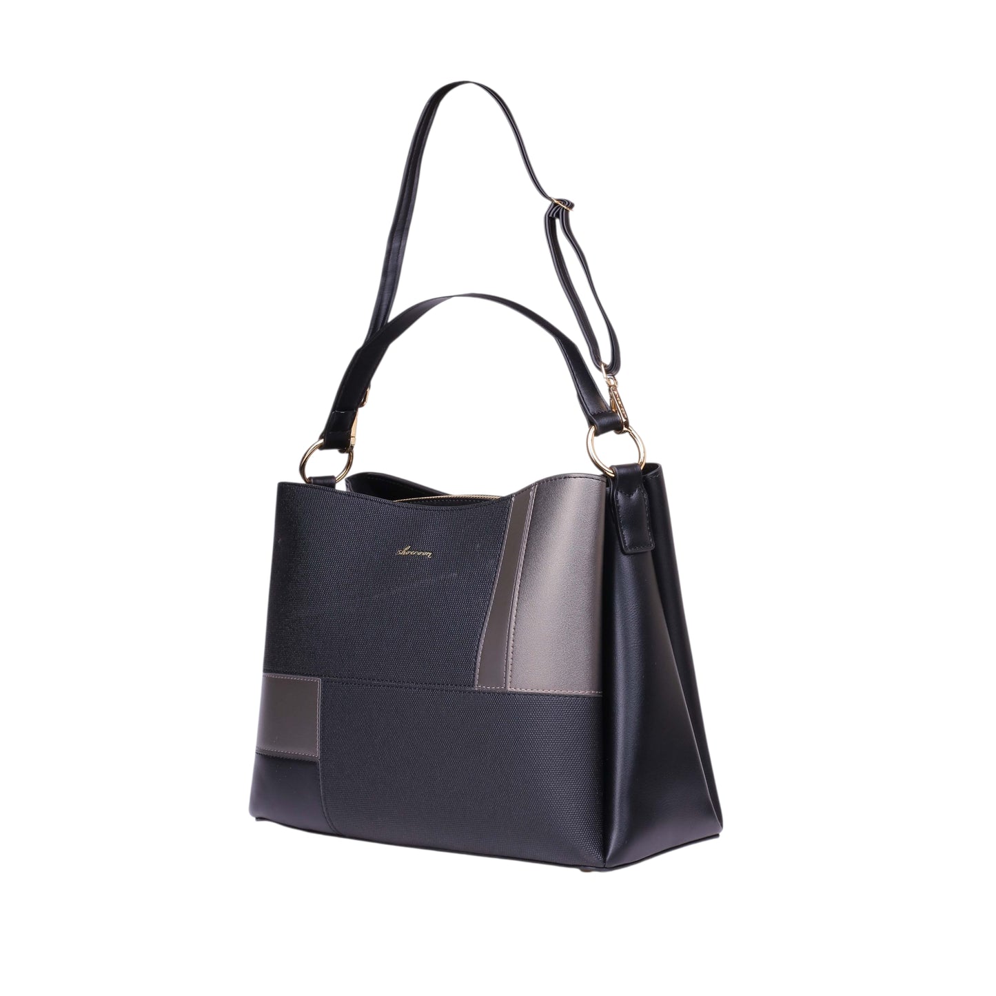 Bi-Tone Hand Bag