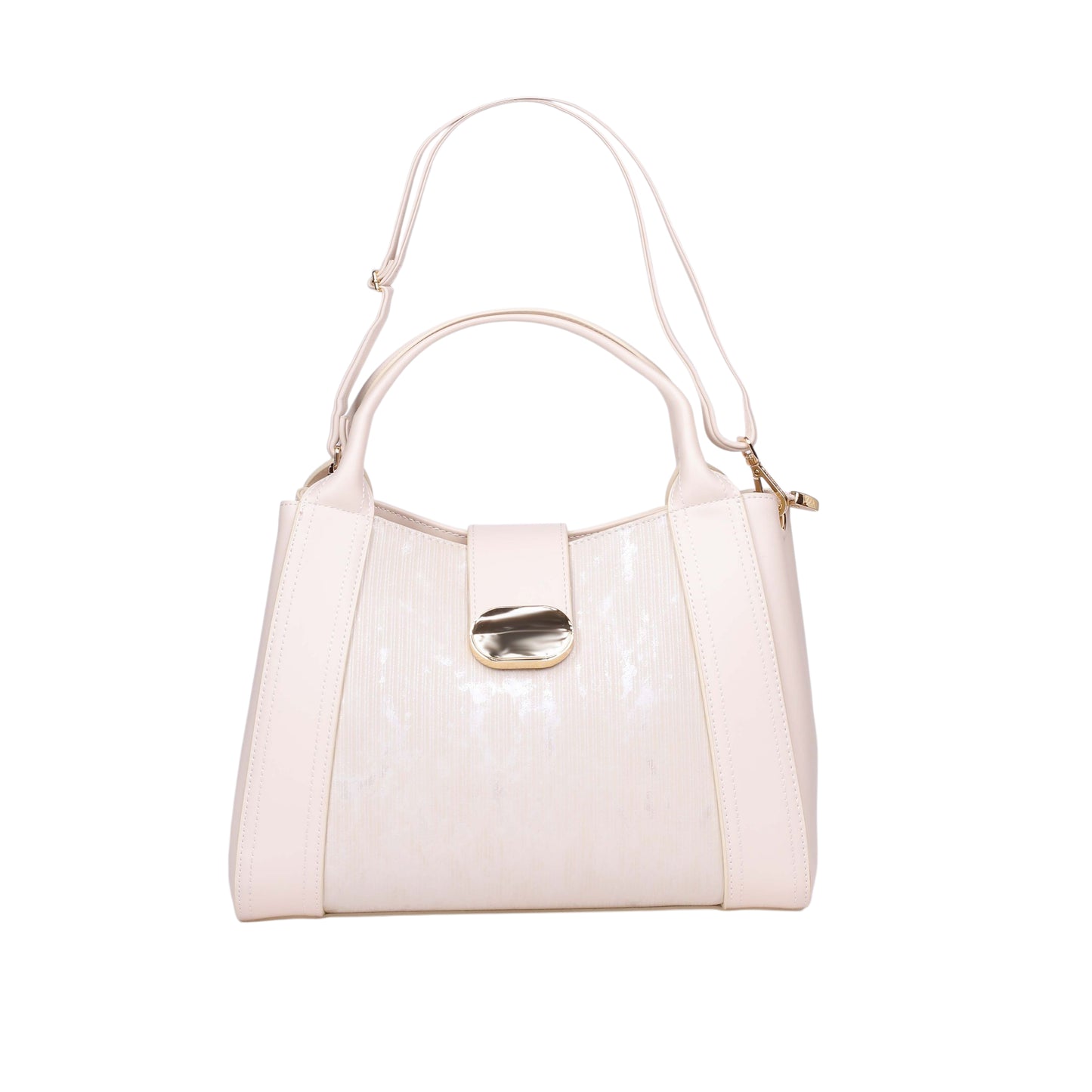 Comfy Textured Leather Handbag