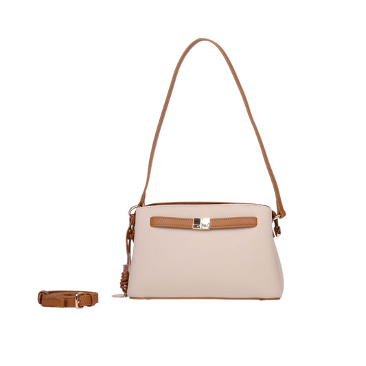 Front Golden Buckle Cross Bag