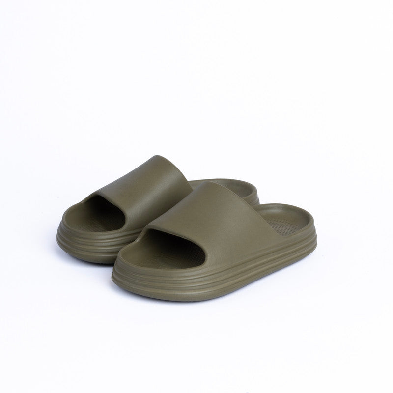 Comfy Solid Slides for Boys
