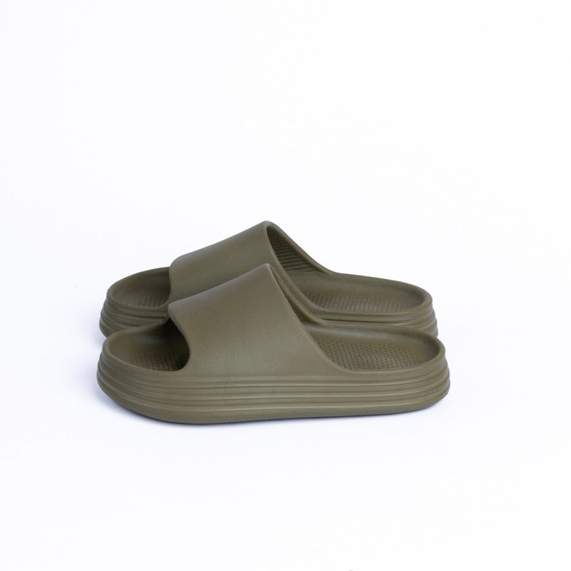 Comfy Solid Slides for Boys
