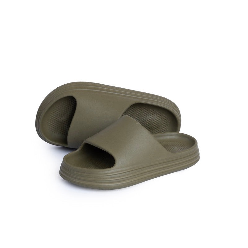 Comfy Solid Slides for Boys