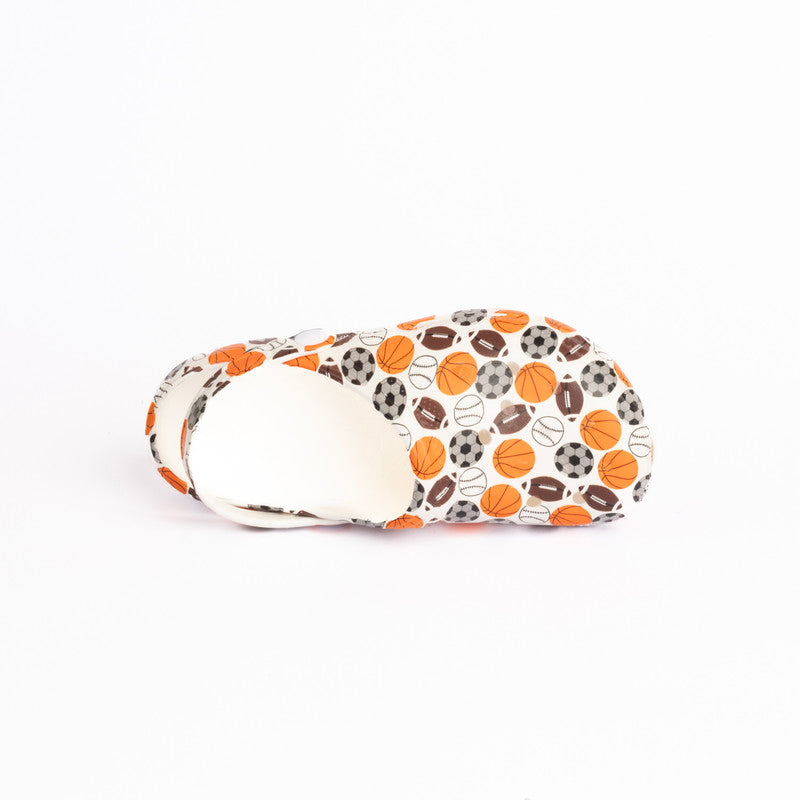 Football Printed Clogs for Boys