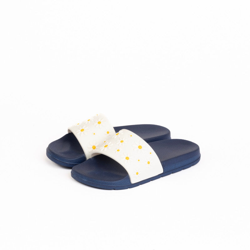 Flowers Upper Slides for Baby Girls