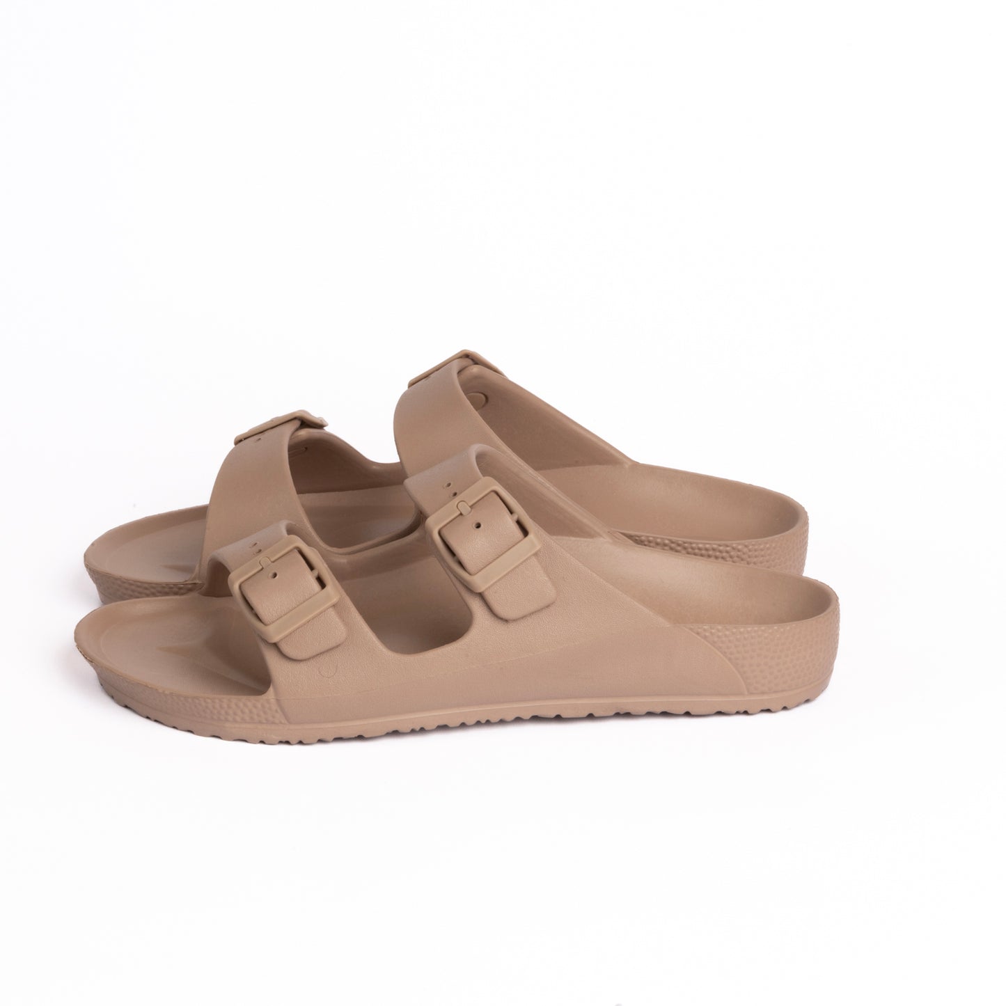 Cafe Upper Double Buckle Jet Slide - انزلاق نفاث مزدوج علوي من كافيه