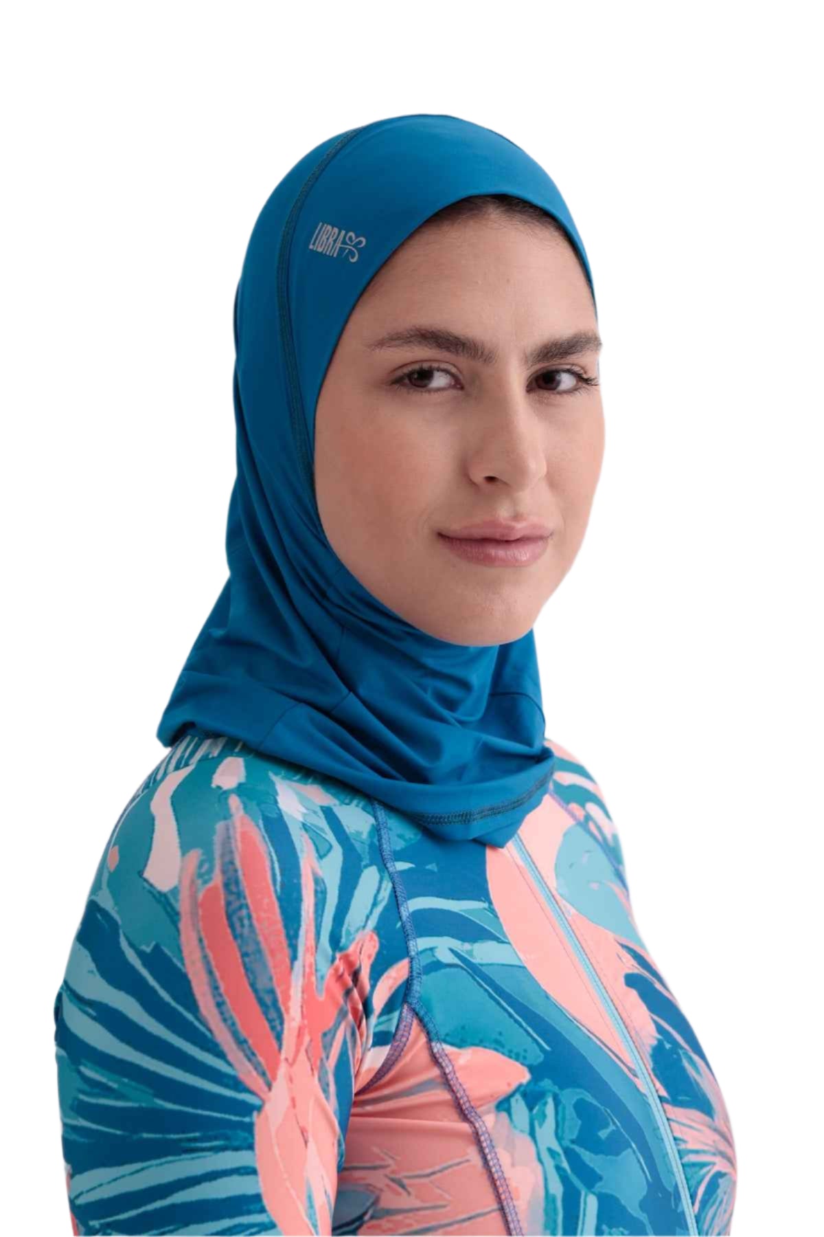 Betrol Blue Ultra-Fit Swim Veil