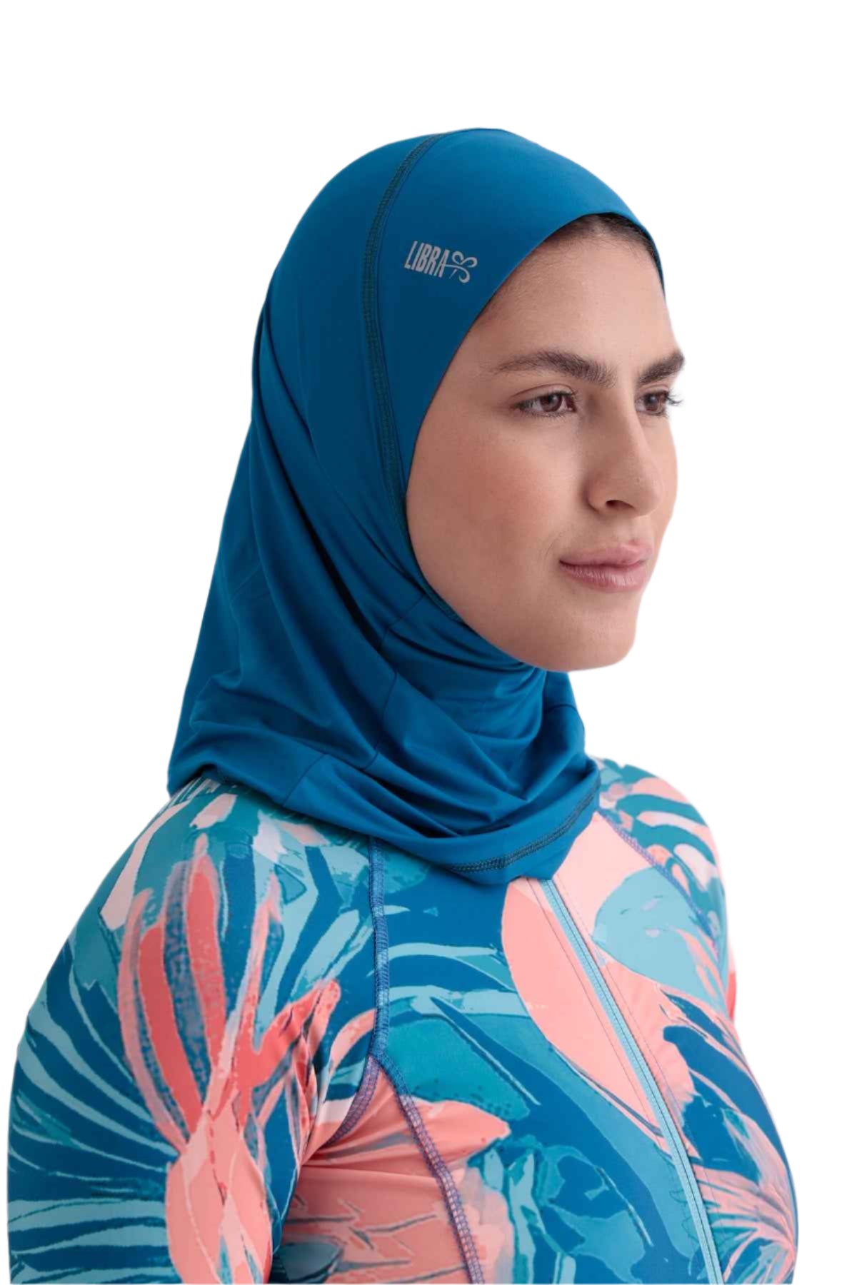 Betrol Blue Ultra-Fit Swim Veil